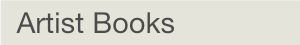 Artist Books